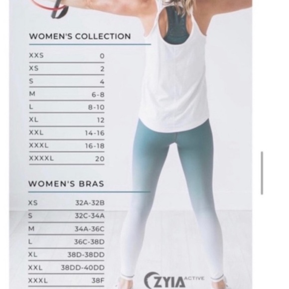 ZYIA Stay Gold Light & Tight Speckled 7/8 Leggings - Picture 13 of 13